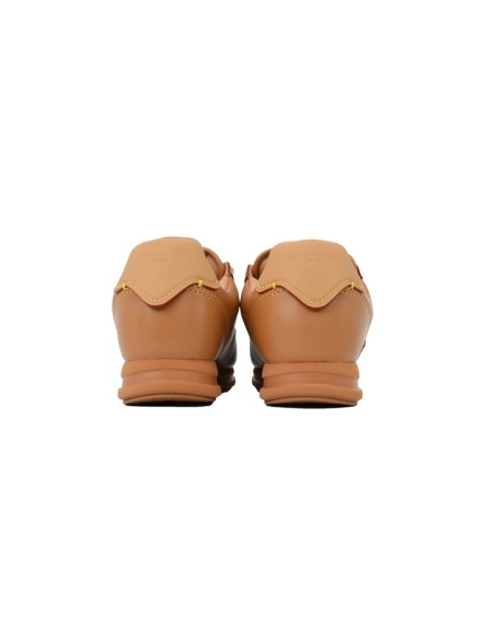 LV BUTTERSOFT Sneaker Lambskin/Plain Calf x Nigo Brown