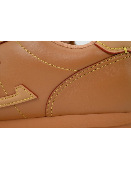 LV BUTTERSOFT Sneaker Lambskin/Plain Calf x Nigo Brown