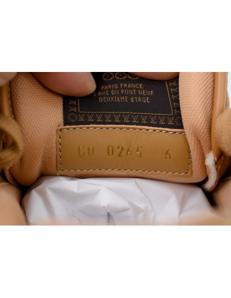 LV BUTTERSOFT Sneaker Lambskin/Plain Calf x Nigo Brown