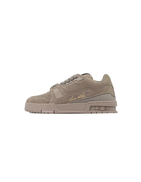 Louis Vuitton Trainer Brown Small Embossing