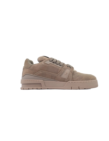 Louis Vuitton Trainer Brown Small Embossing
