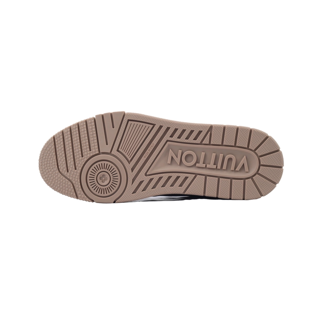 Louis Vuitton Trainer Brown Small Embossing