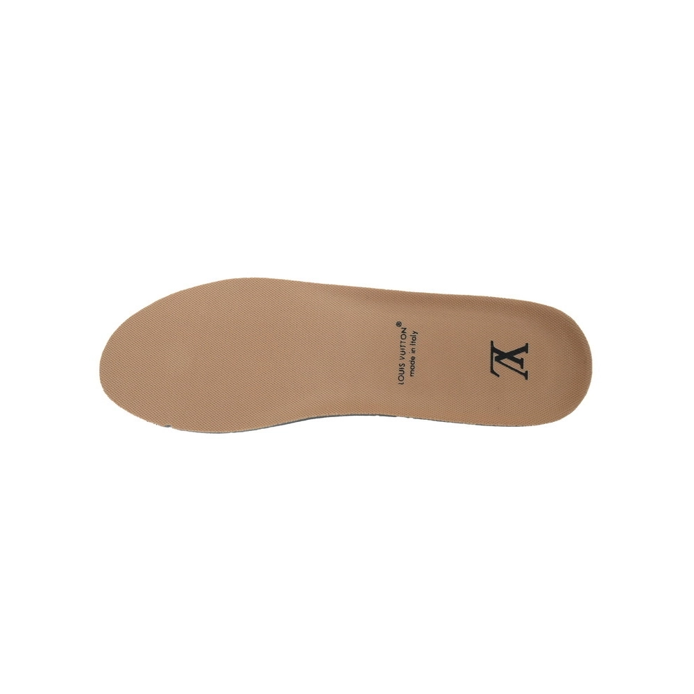 LV BUTTERSOFT Sneaker Lambskin/Plain Calf x Nigo Brown