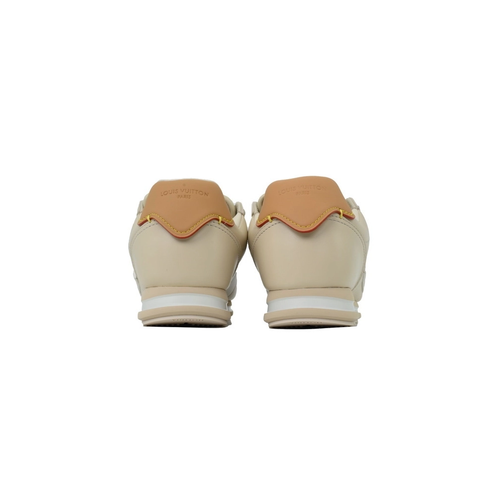 LV BUTTERSOFT Sneaker Lambskin/Plain Calf x Nigo Beige