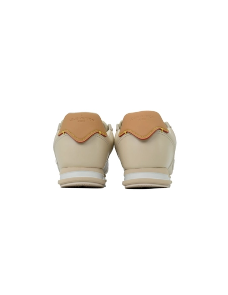 LV BUTTERSOFT Sneaker Lambskin/Plain Calf x Nigo Beige