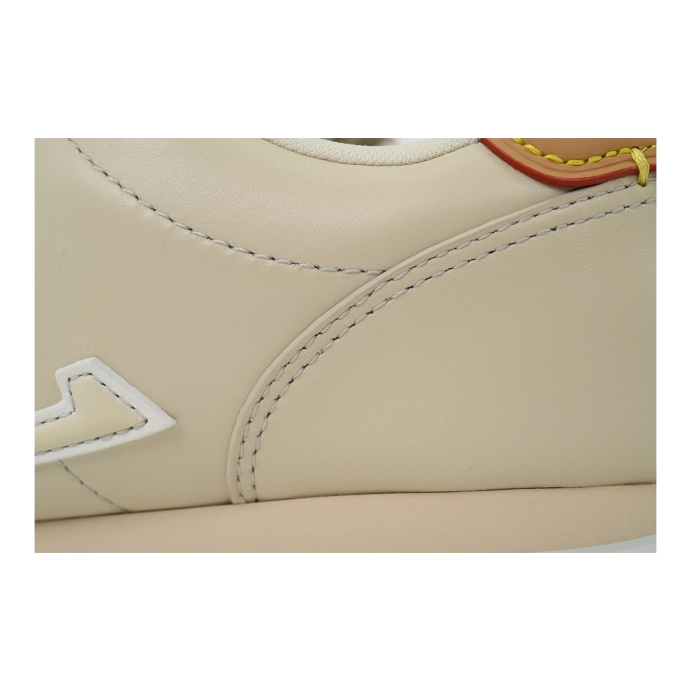 LV BUTTERSOFT Sneaker Lambskin/Plain Calf x Nigo Beige