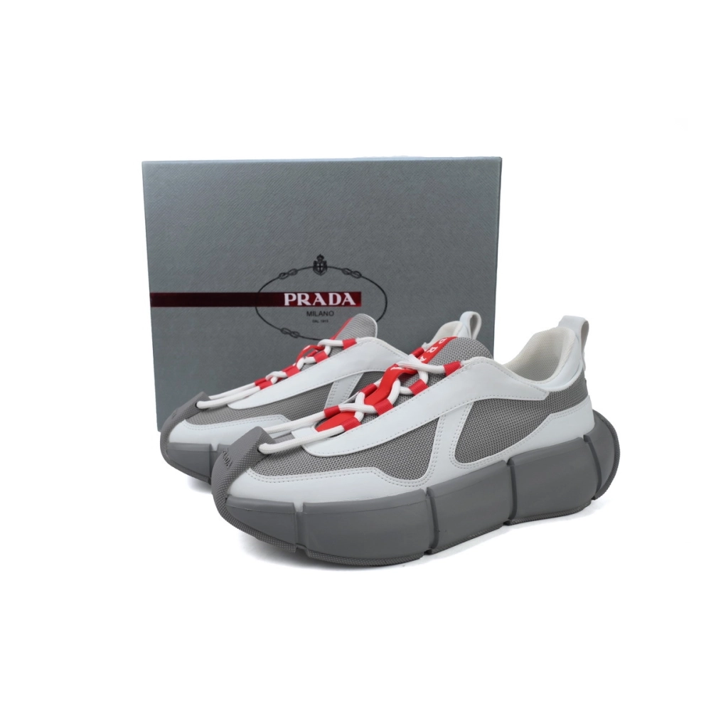 Prada Sneakers Grey White