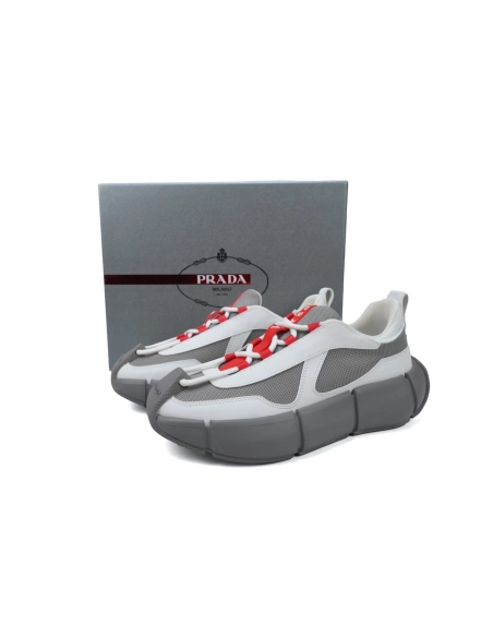 Prada Sneakers Grey White