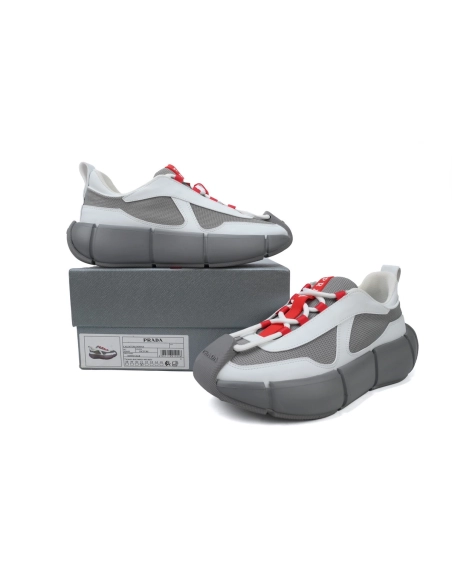 Prada Sneakers Grey White