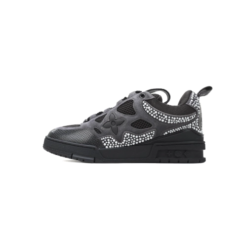 Louis Vuitton LV Skate Sneaker Black Grey 1ACEI8