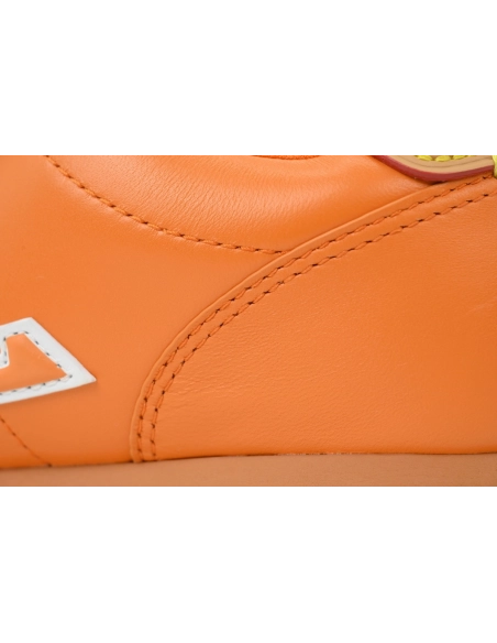 LV BUTTERSOFT Sneaker Lambskin/Plain Calf x Nigo Orange