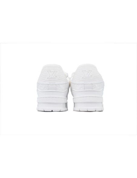 Louis Vuitton Trainer White Lychee Lacquer Skin