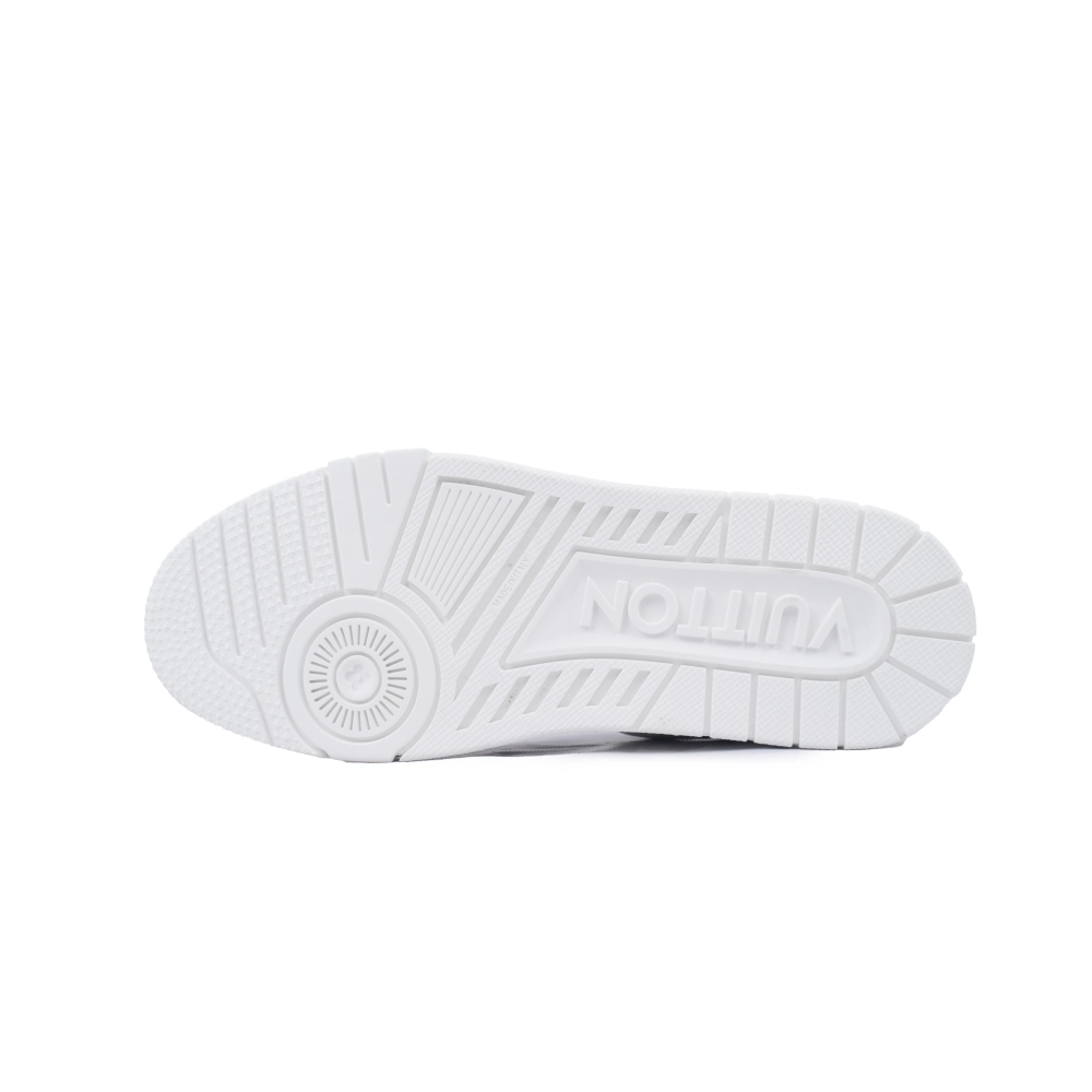 Louis Vuitton Trainer White Lychee Lacquer Skin