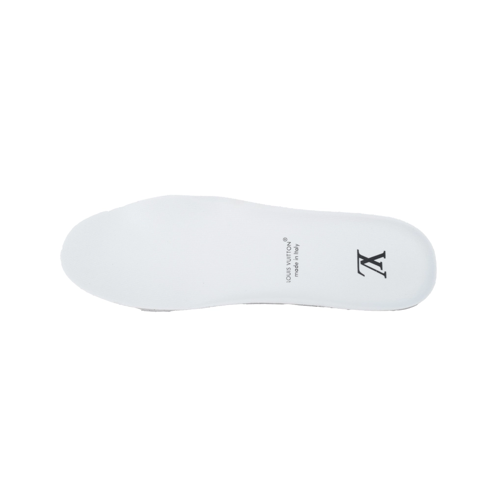 Louis Vuitton Trainer White Lychee Lacquer Skin