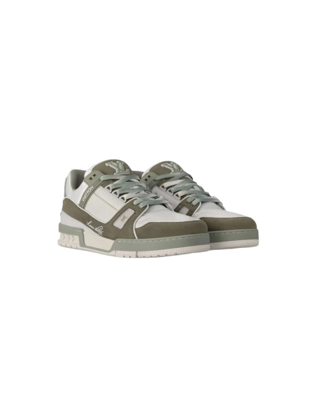 Louis Vuitton Trainer Frosted Green 1ADHC9