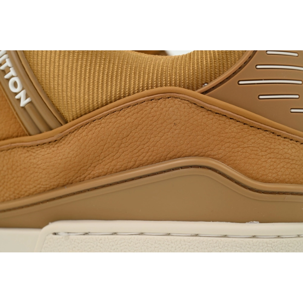 Louis Vuitton Trainer Brown White 1AD9XA