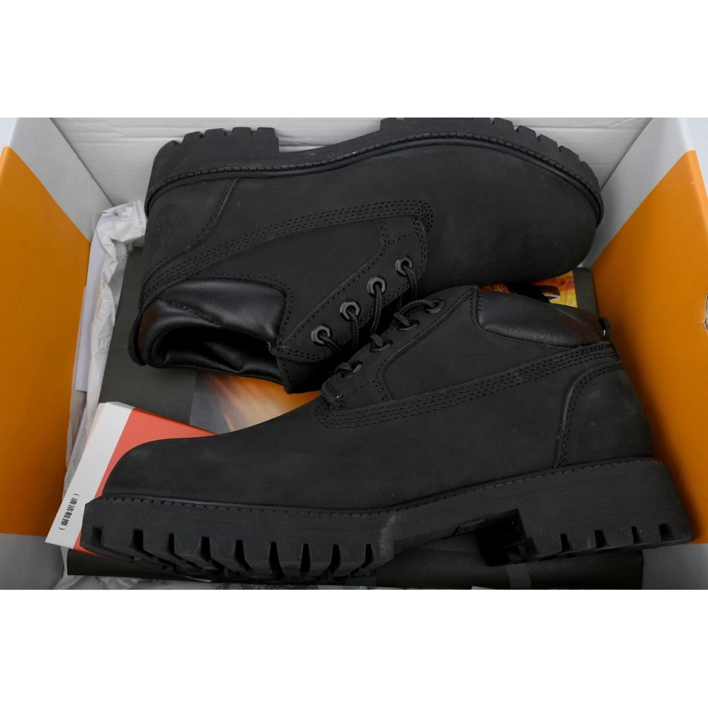Timberland 6 Low Work Chukka Boots Black 73537001