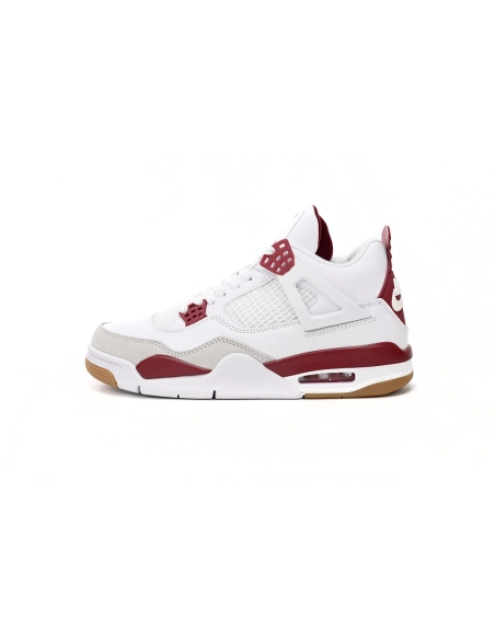 Nike SB x Air Jordan 4 White Red DR5415-160