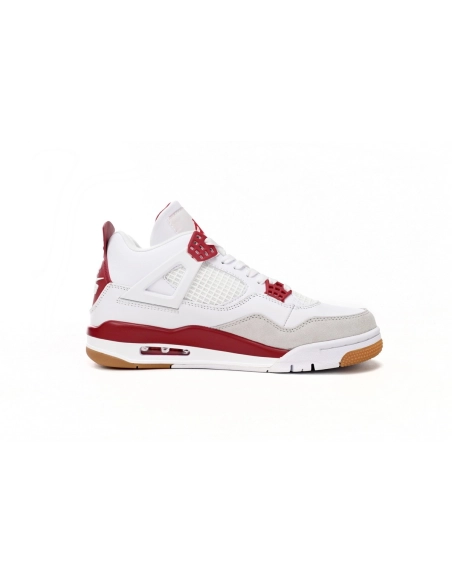 Nike SB x Air Jordan 4 White Red DR5415-160
