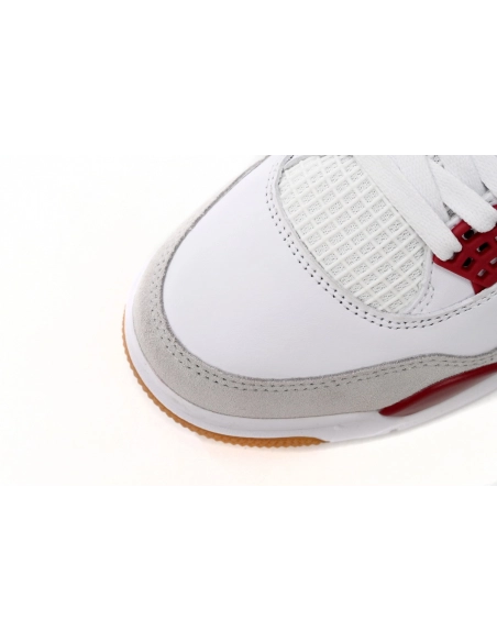 Nike SB x Air Jordan 4 White Red DR5415-160