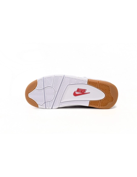 Nike SB x Air Jordan 4 White Red DR5415-160