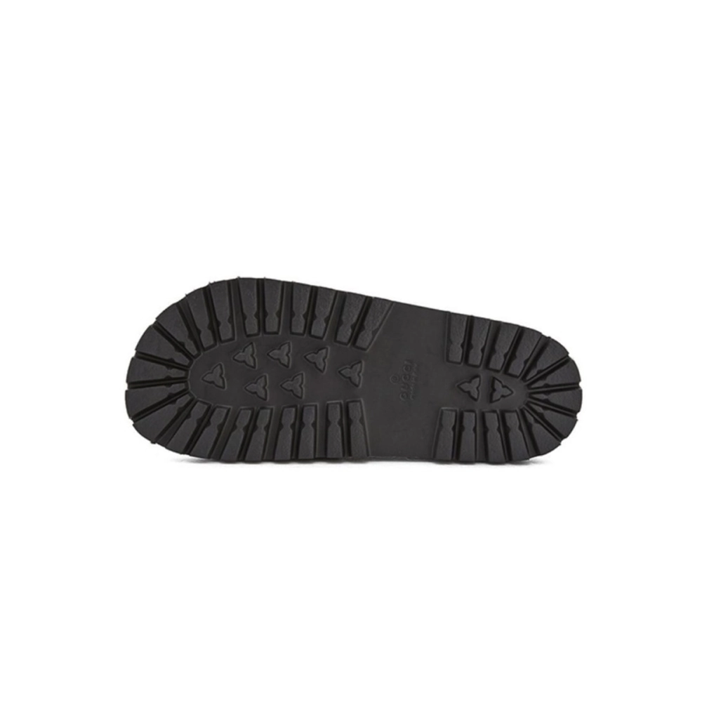 Gucci Web Slide Sandal Black 429469 GIB10 1098