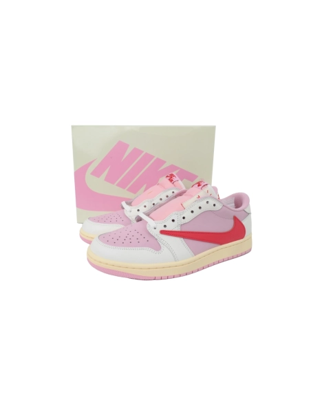 Travis Scott x Air Jordan 1 Low Hot Powder Pouring IQ7604-101