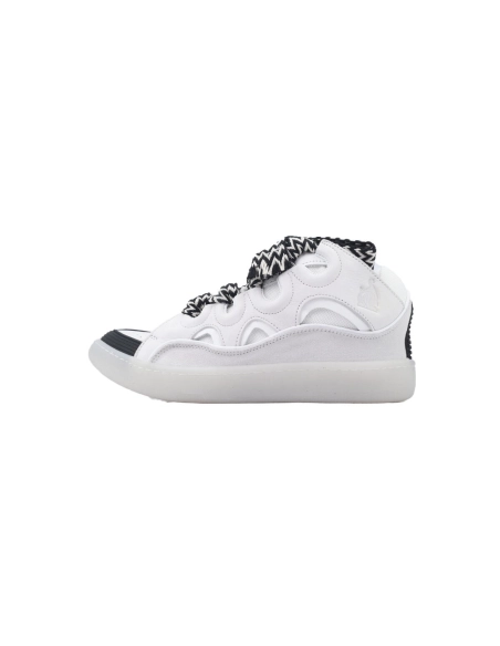Lanvin Curb Sneakers Grey White Black