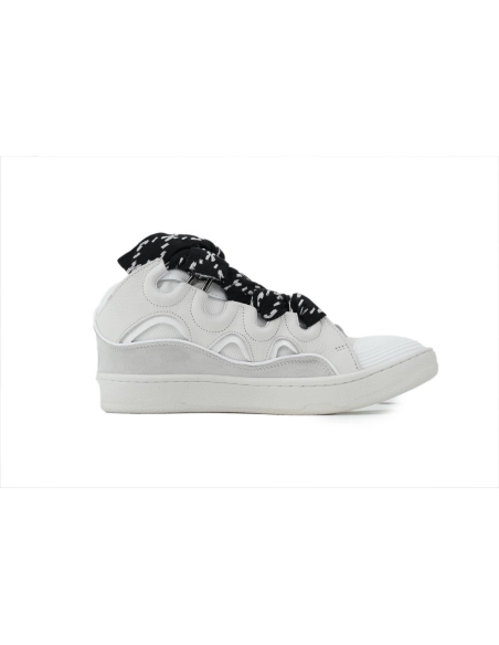 Lanvin Curb Sneakers White