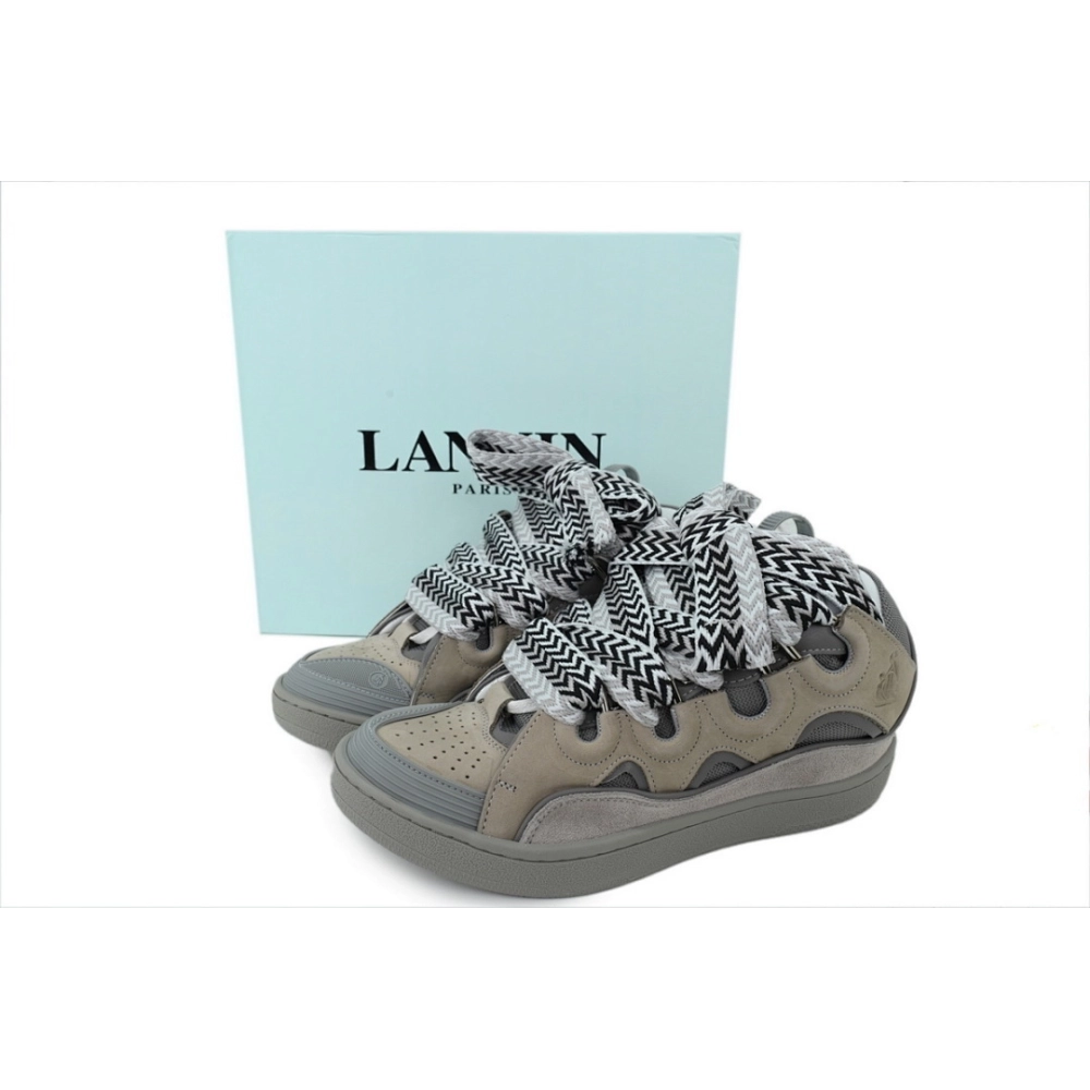 Lanvin Curb Sneakers Gray