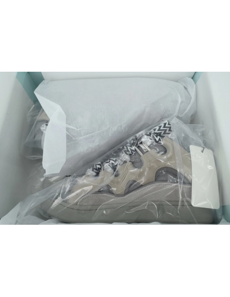 Lanvin Curb Sneakers Gray