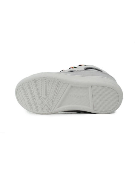 Lanvin Curb Sneakers White Ribbon