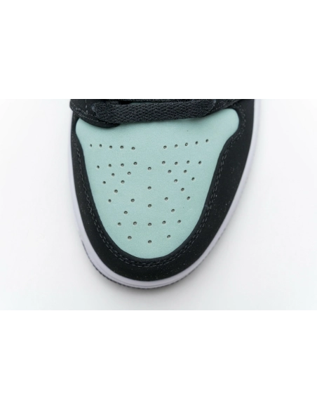 Air Jordan 1 Low Black Aurora Green Laser Orange CK3022-013
