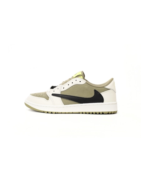 Air Jordan 1 Retro Low Golf Travis Scott Neutral Olive FZ3124-200