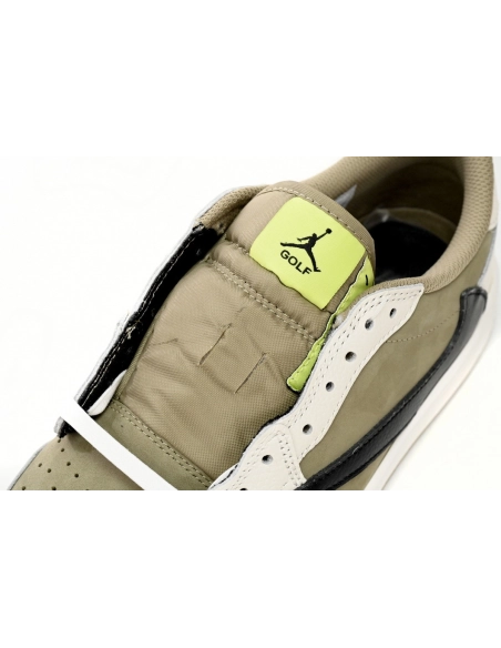 Air Jordan 1 Retro Low Golf Travis Scott Neutral Olive FZ3124-200