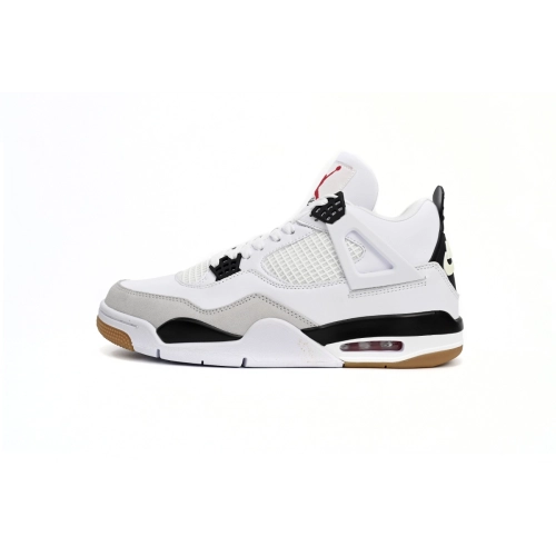 Nike SB x Air Jordan 4 Retro White Black DR5415-100