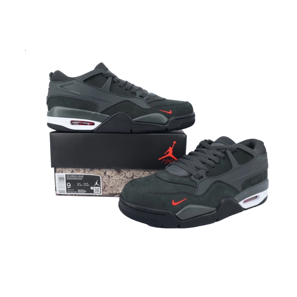 Air Jordan 4 RM SP Driveway Grey x Nigel Sylvester Black HF4334-004