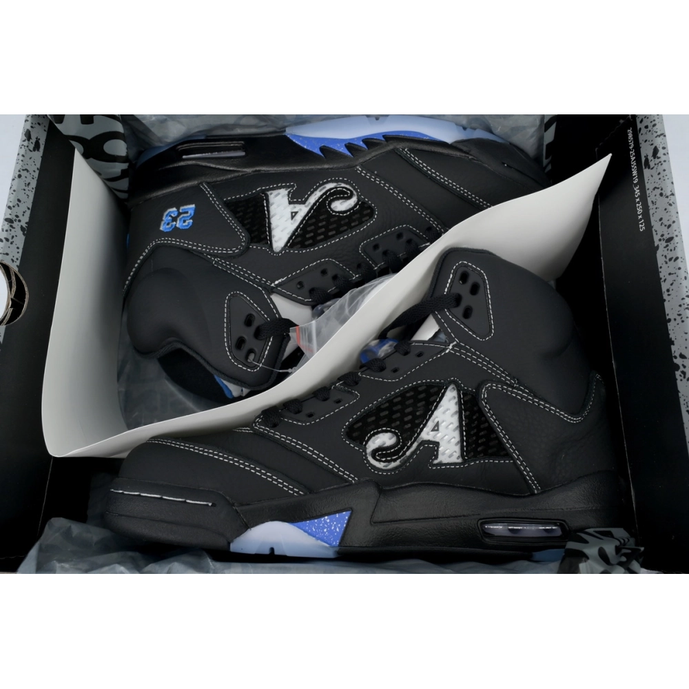 Air Jordan 5 Retro x Awake NY Black Racer Blue DV4982-004