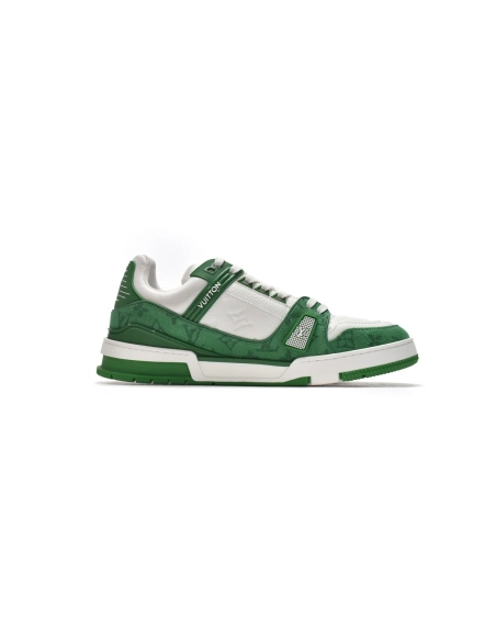Louis Vuitton Trainer Green Cloth Surface 1A9JHV