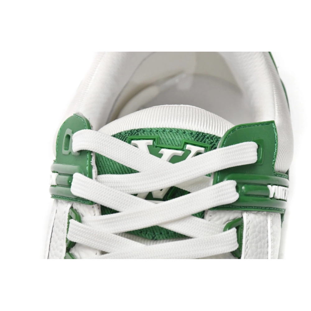 Louis Vuitton Trainer Green Cloth Surface 1A9JHV
