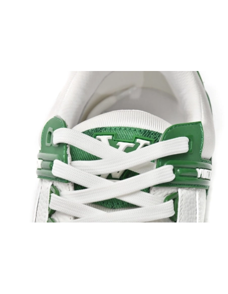 Louis Vuitton Trainer Green Cloth Surface 1A9JHV